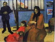 Paul Gauguin The Studio of Schuffenecker(The Schuffenecker Family) oil painting artist